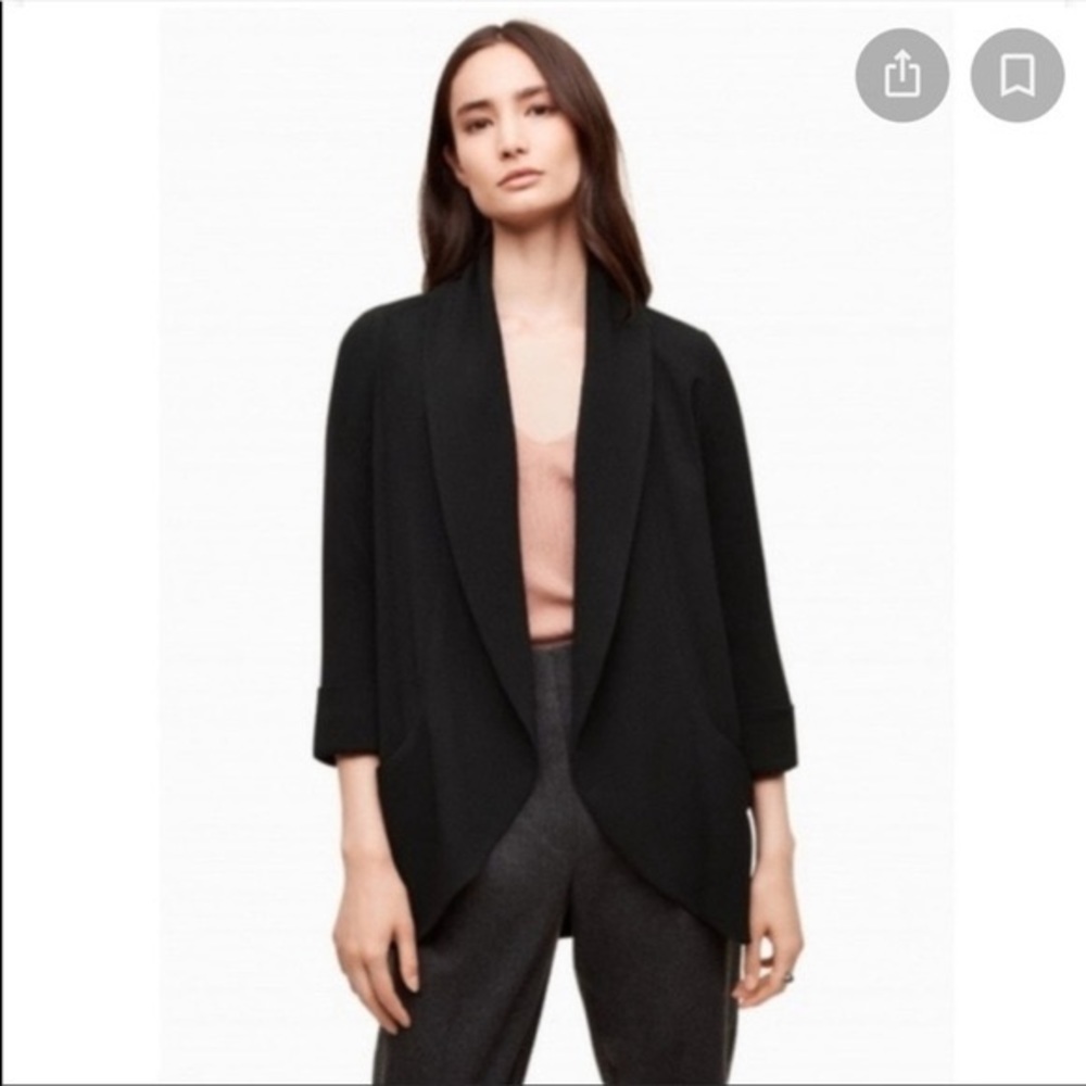 Aritzia Wilfred Black Blazer